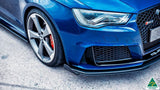 Audi RS3 (2013-2020)  8V Sportback (PFL) Front Lip Splitter Winglets (Pair)